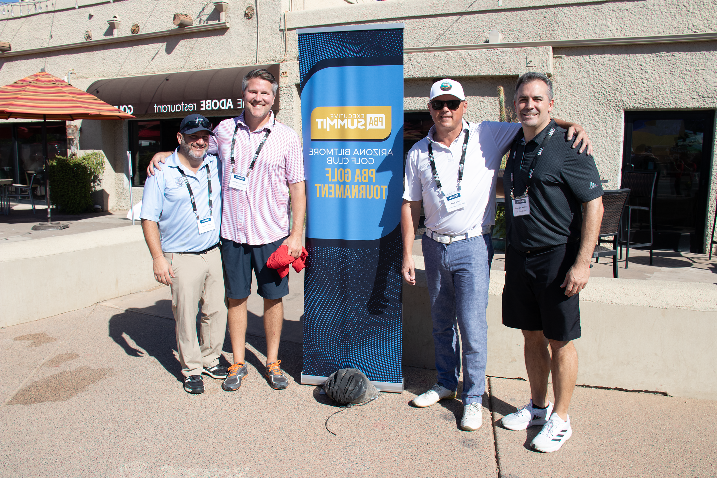 LBBET乐博 执行峰会 2023 attendees at the golf tournament at Arizona Biltmore